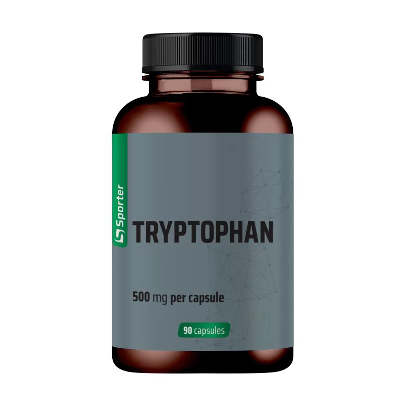 Триптофан Sporter Tryptophan, 500 мг, 90 капсул