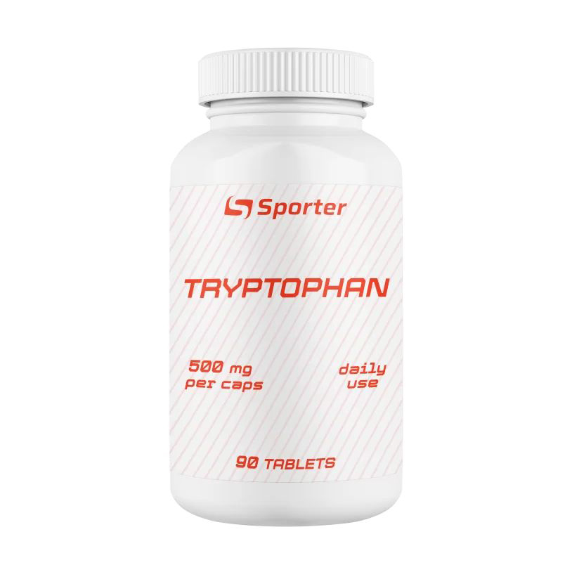 Триптофан Sporter Tryptophan, 500 мг, 90 таблеток