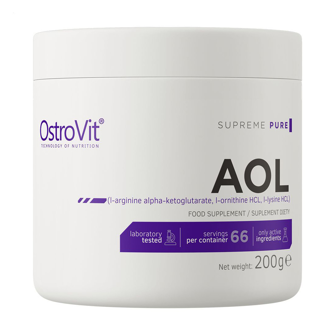 Уцінка! Амінокислоти OstroVit Supreme Pure AOL в порошку, 200 г